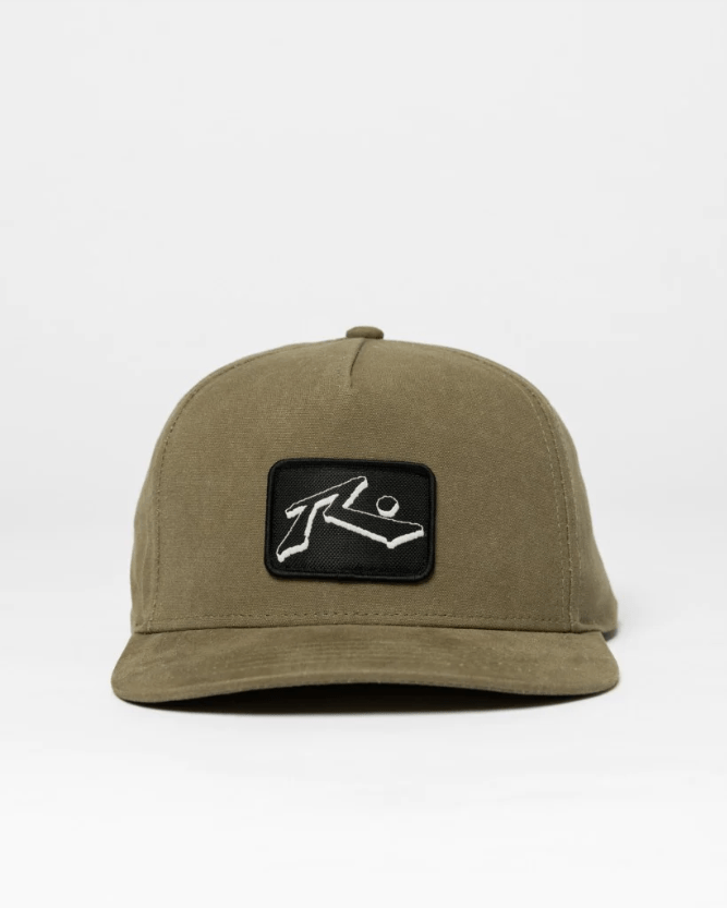 Rusty Trap Snapback Cap Splash Swimwear Mens