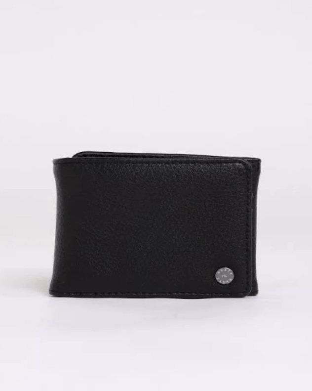 Rusty Trio Wallet - Black WAM0535 Splash Swimwear Mens O/S 9347322868453