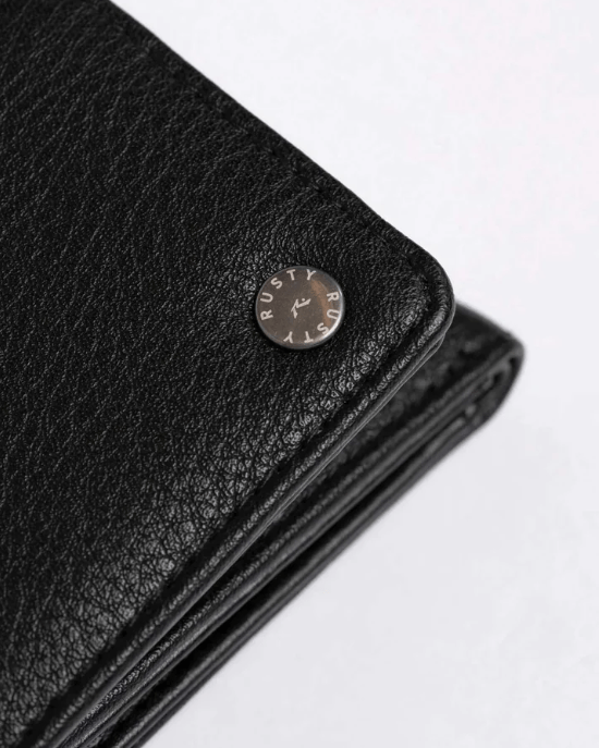 Rusty Trio Wallet - Black WAM0535 Splash Swimwear Mens O/S 9347322868453