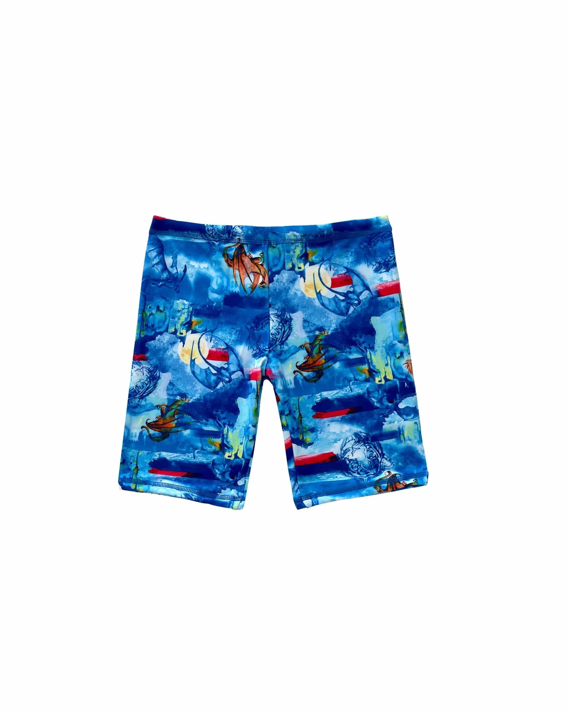 Salty Ink Kids Boys Cosmik Dragon Jammer Splash Swimwear kids