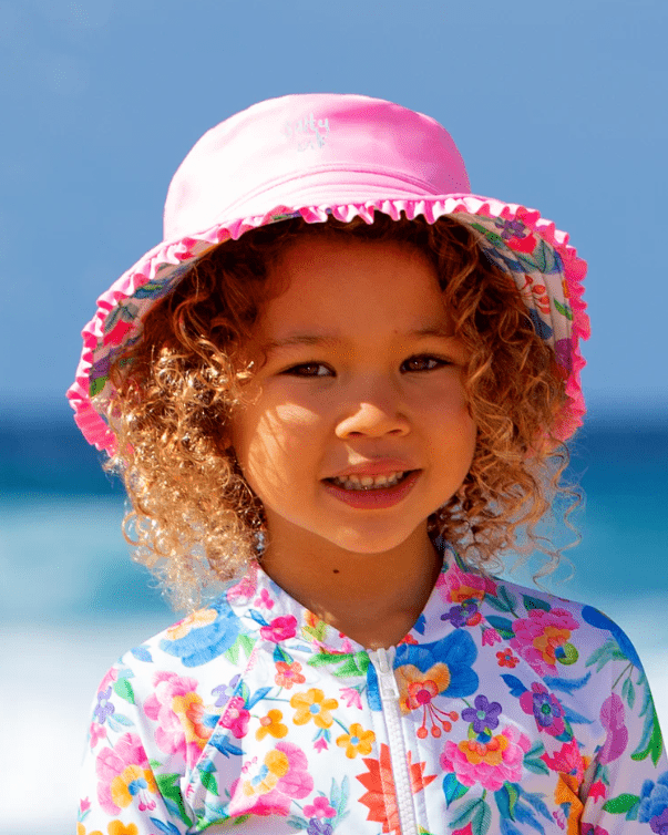 Salty Ink Kids Miss Leilani Sunhat Splash Swimwear