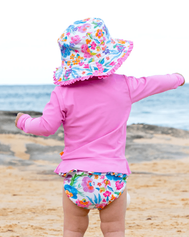 Salty Ink Kids Miss Leilani Sunhat Splash Swimwear