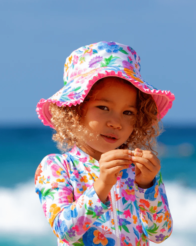 Salty Ink Kids Miss Leilani Sunhat