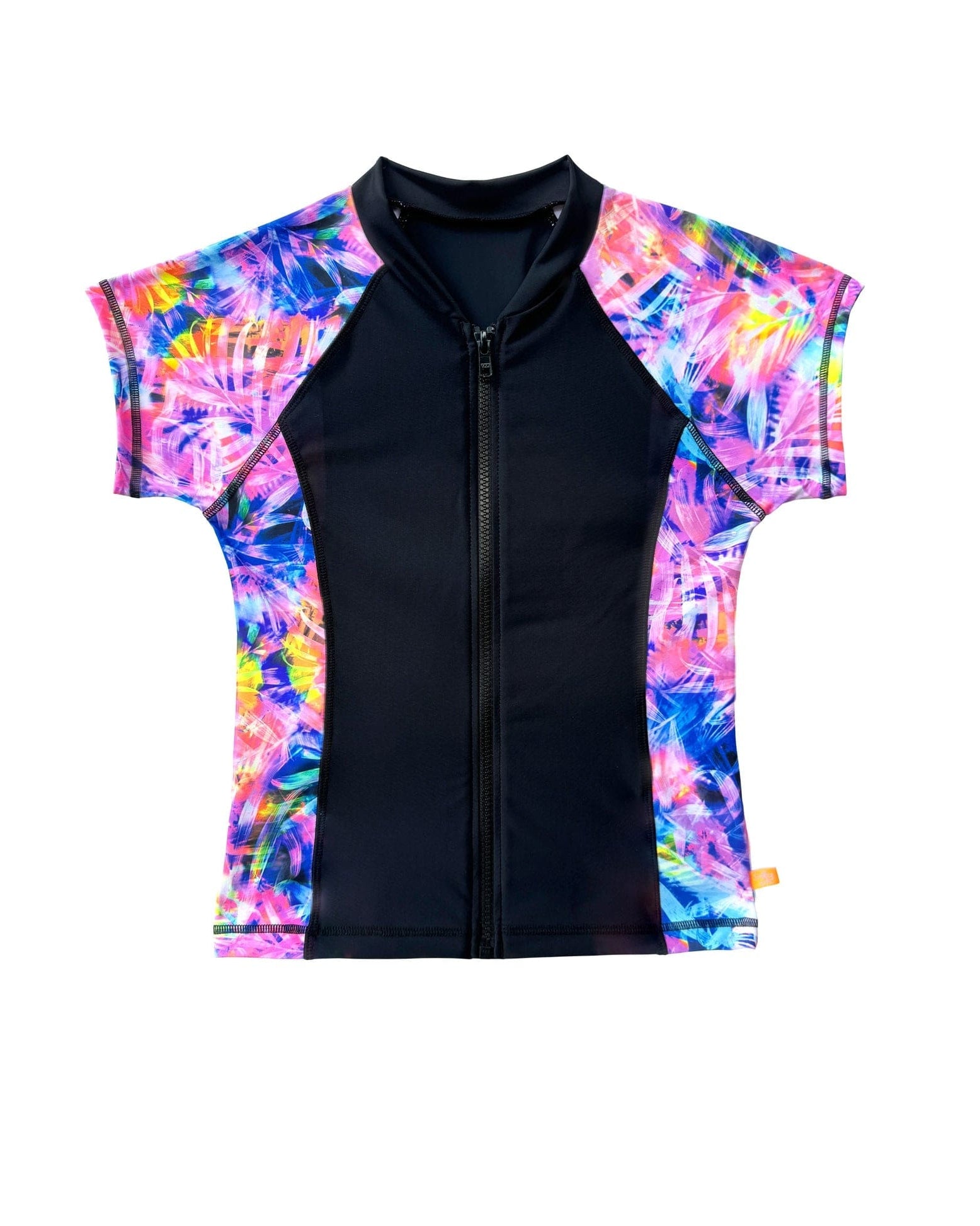 Salty Ink Kids Sugar Palm Short Sleeve Rashvest Salty Ink Sugar Palm Short Sleeve Rashvest