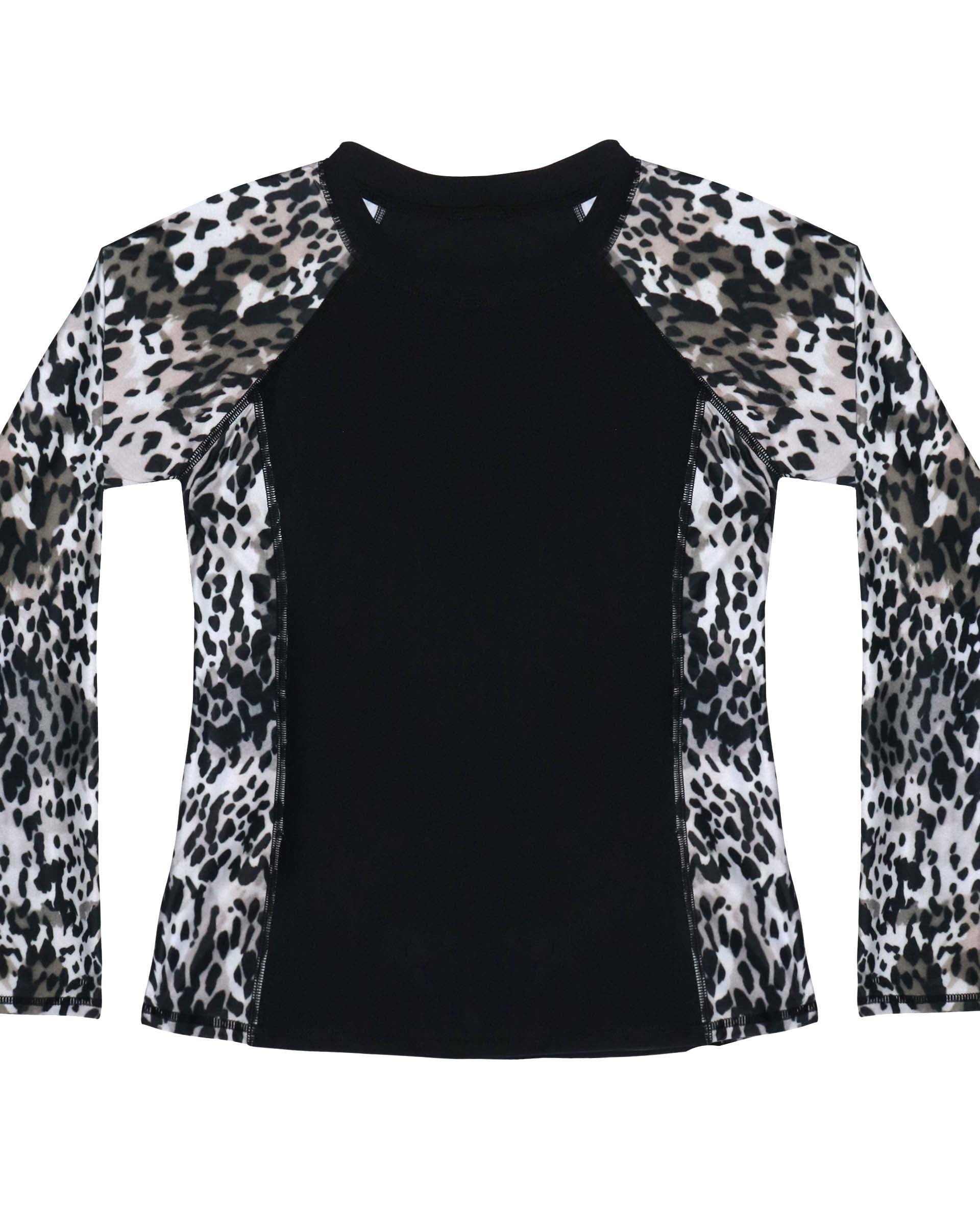 Salty Ink Ladies Salty Ink Ladies Long Sleeve Sunvest - Safari Salty Ink Ladies Long Sleeve Sunvest - Safari Splash Swimwear Swimwear