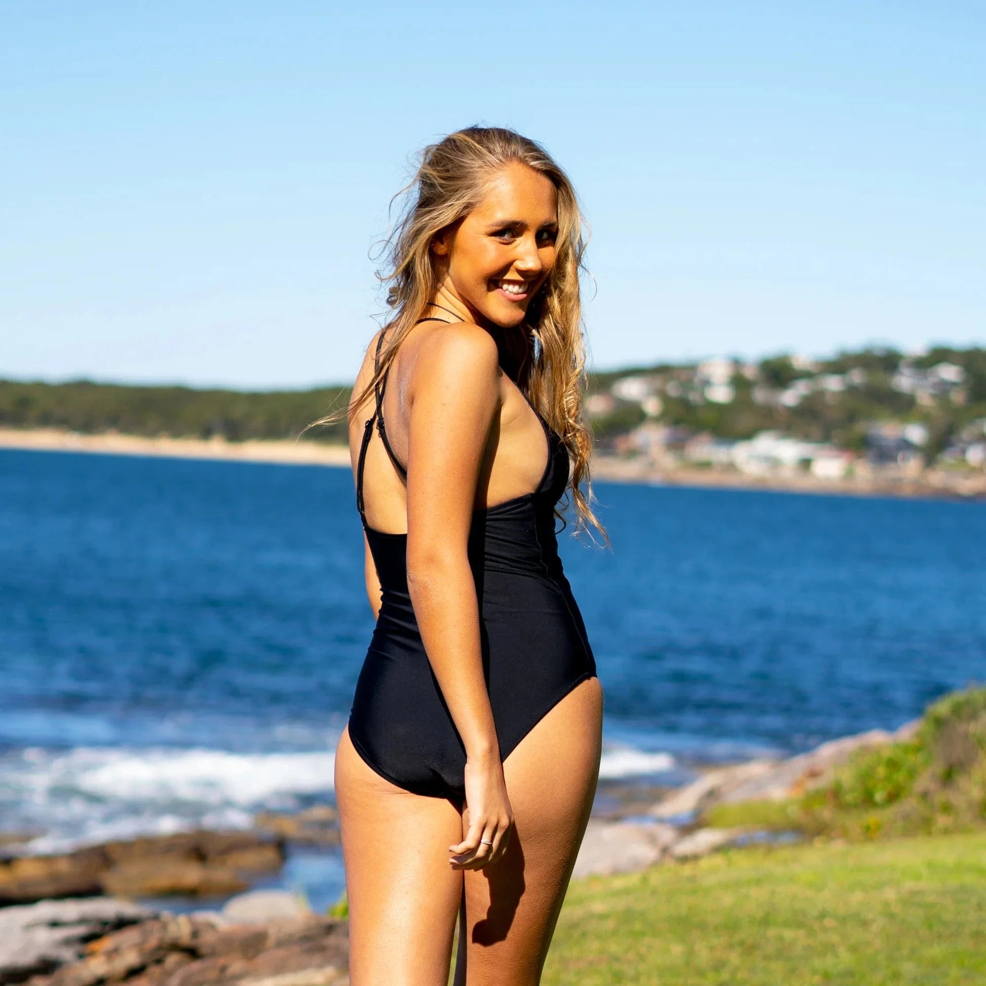 Salty Ink Ladies Salty Ink Ladies Tropic Tribe Halter One Piece Salty Ink Ladies Tropic Tribe Halter One Piece Splash Swimwear One Pieces