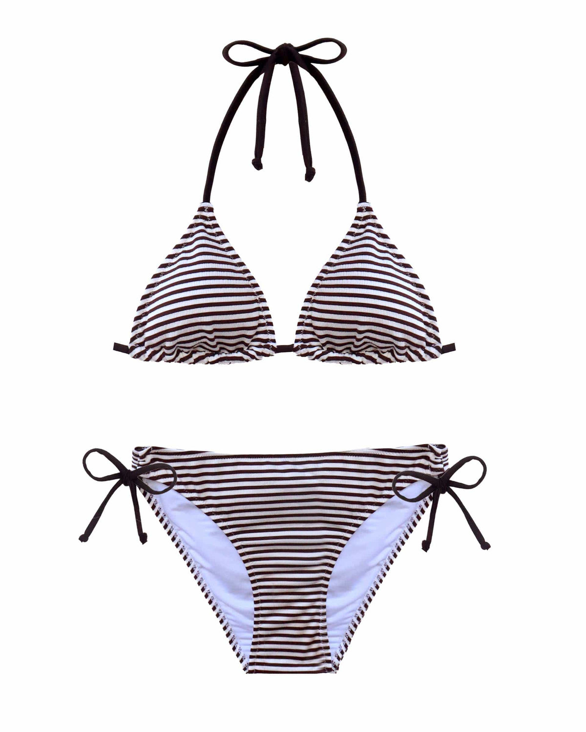 Salty Ink Salty Ink Ladies Salty Stripe - Chocolate Salty Ink Ladies Salty Stripe - Chocolate | Splash Swimwear Splash Swimwear