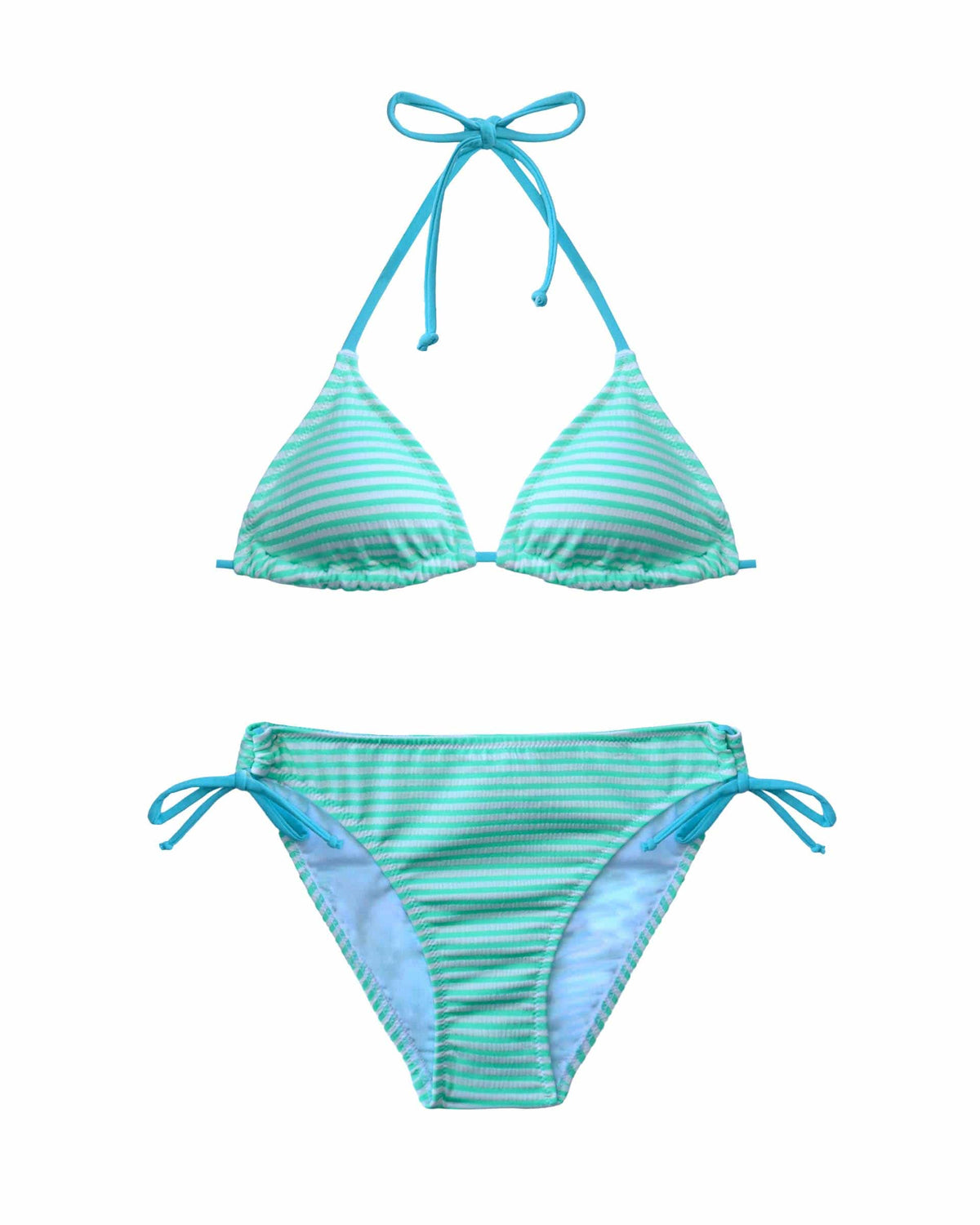Salty Ink Salty Ink Ladies Salty Stripe - Mintie Salty Ink Ladies Salty Stripe - Mintie | Splash Swimwear Splash Swimwear