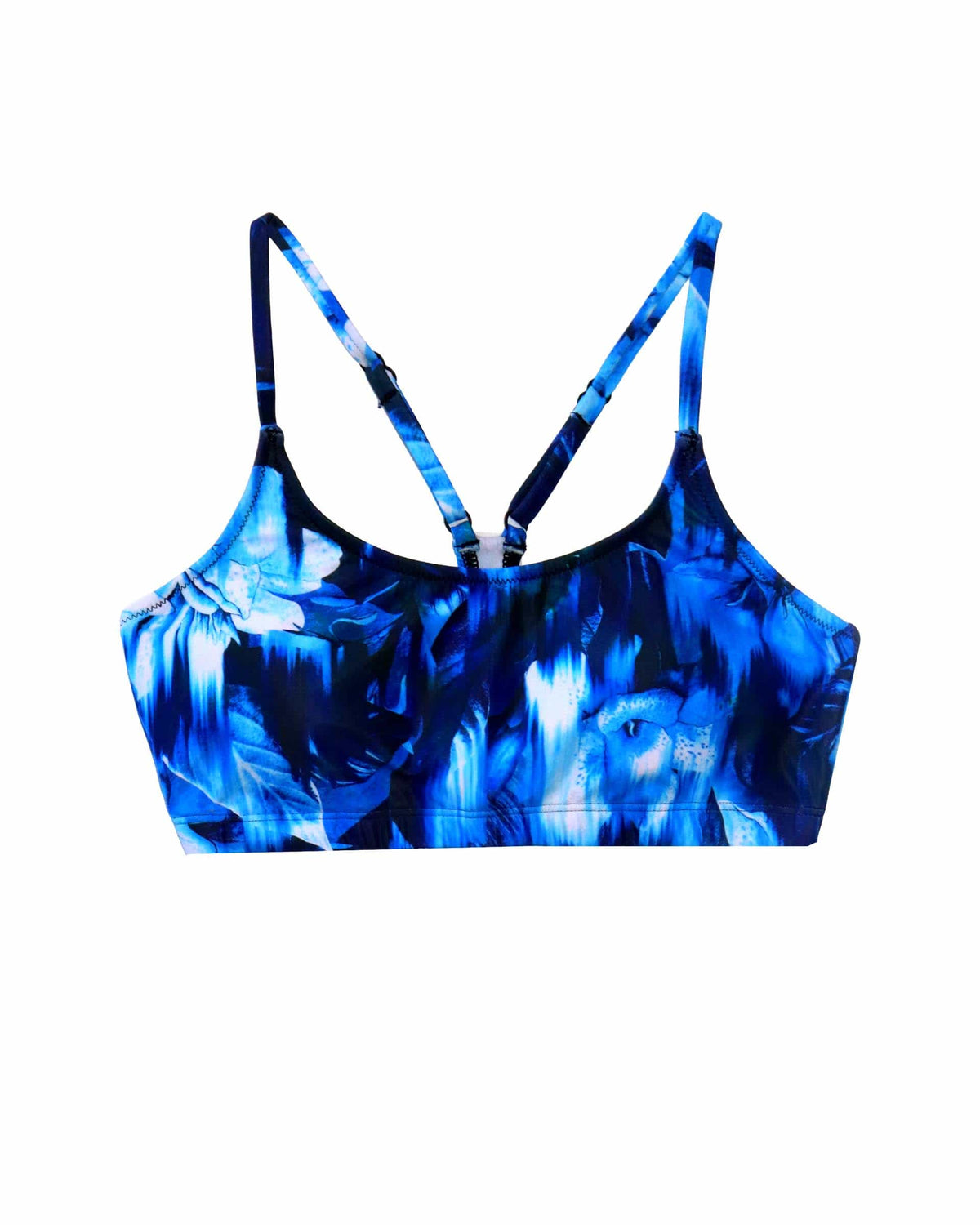 Salty Ink Salty Ink Ladies Summer Sunset Crop Top - Midnight Salty Ink Ladies Summer Sunset Crop Top - Midnight Splash Swimwear Bikini Tops