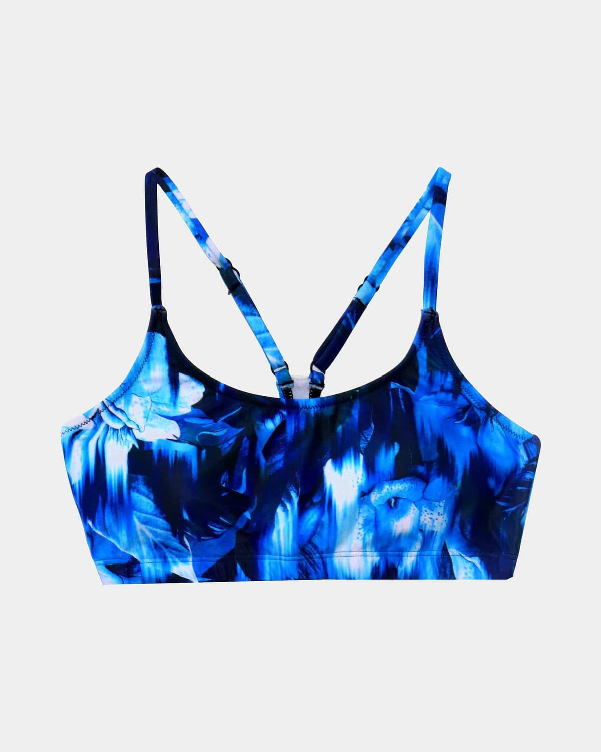 Salty Ink Salty Ink Ladies Summer Sunset Crop Top - Midnight Salty Ink Ladies Summer Sunset Crop Top - Midnight Splash Swimwear Bikini Tops