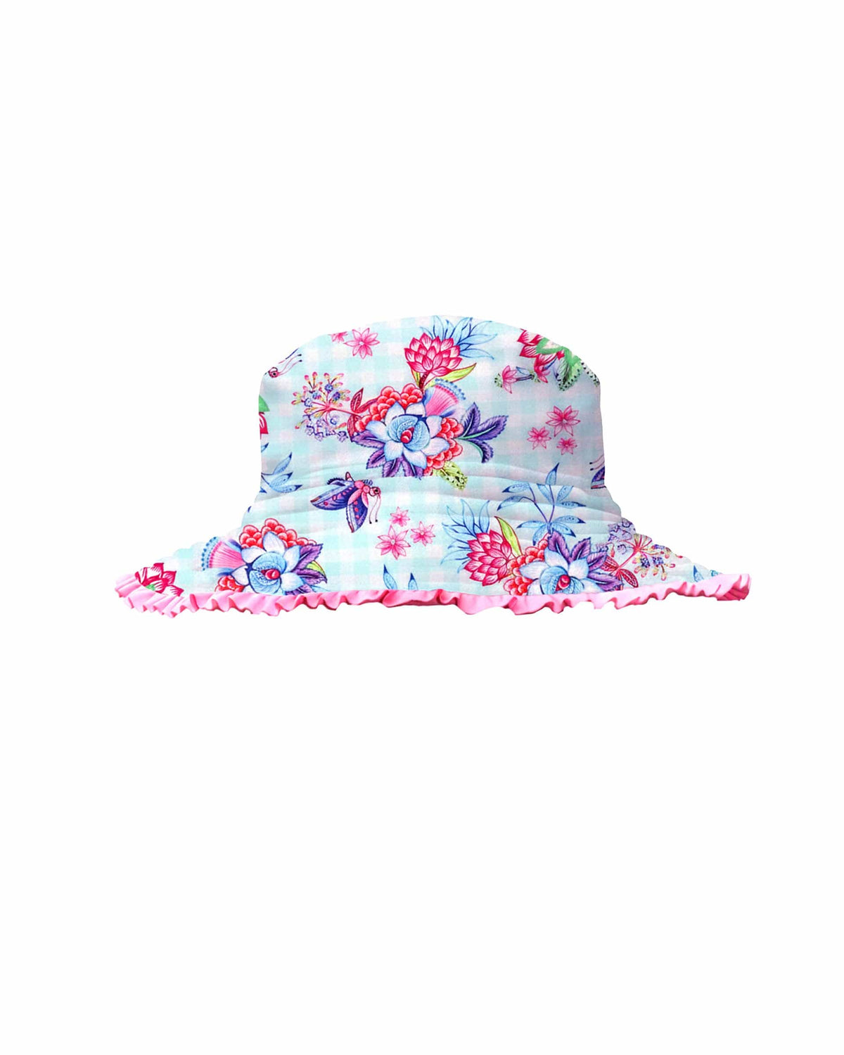 Salty Ink Salty Ink Toddler Girls Miss Meadow Sunhat - Minty Salty Ink Toddler Girls Miss Meadow Sunhat - Minty Splash Swimwear Sunhat