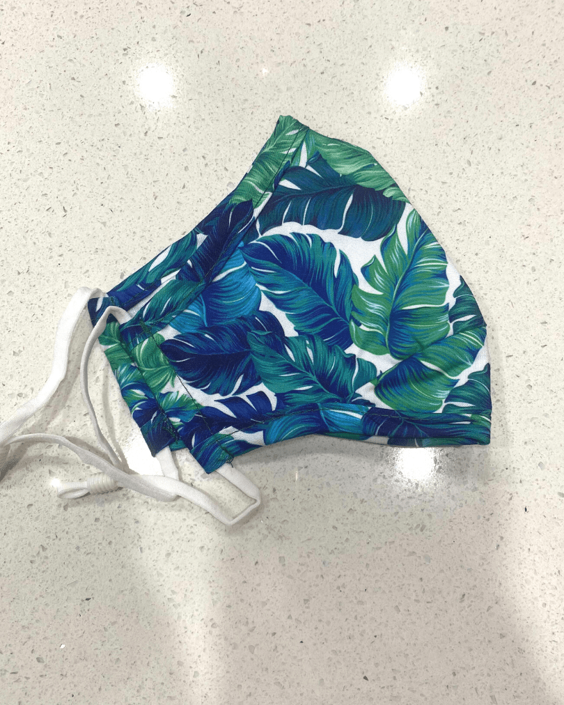 Salty Safari Pattern Cotton Face Mask With Nose Cip Splash Swimwear Masks Beverly Hills 2 1000011780