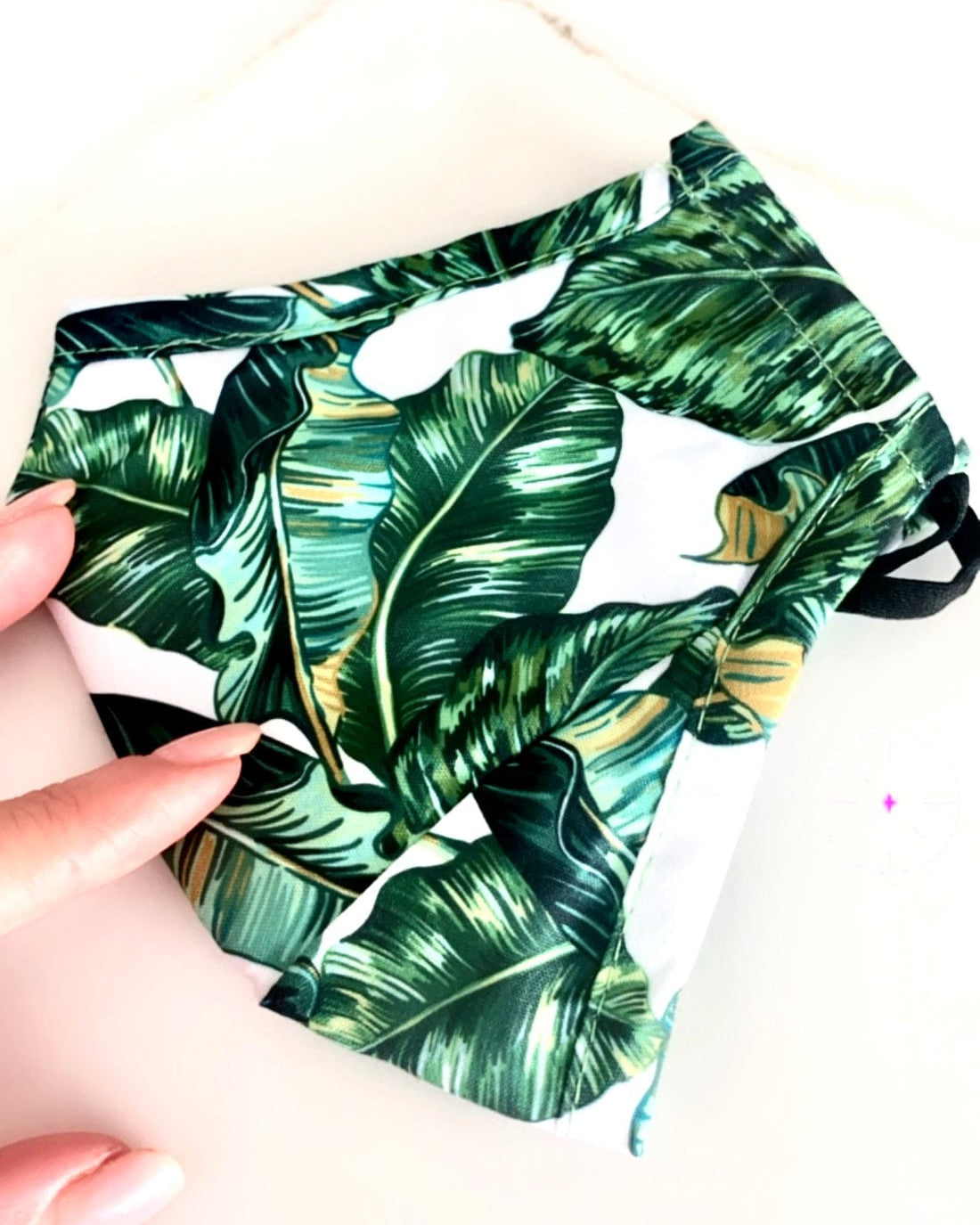 Salty Safari Pattern Cotton Face Mask With Nose Cip Splash Swimwear Masks Beverly Hills 3 1000011781
