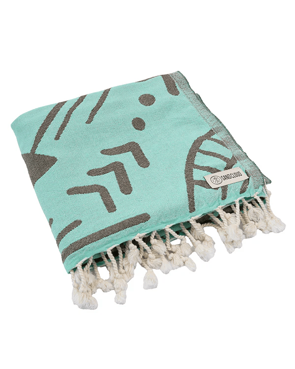 Sand Cloud Sand Cloud Darwin Beach Towell WSF25TOW038SEARG Sand Cloud Darwin Beach Towell Splash Swimwear