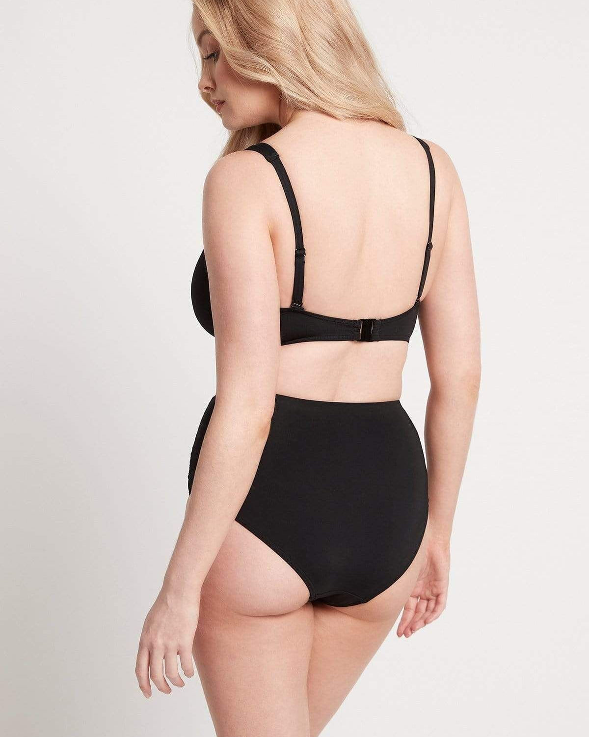 Sea Level Essentials G Cup Cross Front Bra Top Splash Swimwear Bikini Tops