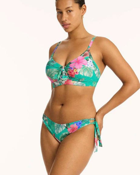 Sea Level Bikini Tops Pacifico Tie Front DD/E Bralette Sea Level Pacifico Tie Front DD/E Bralette