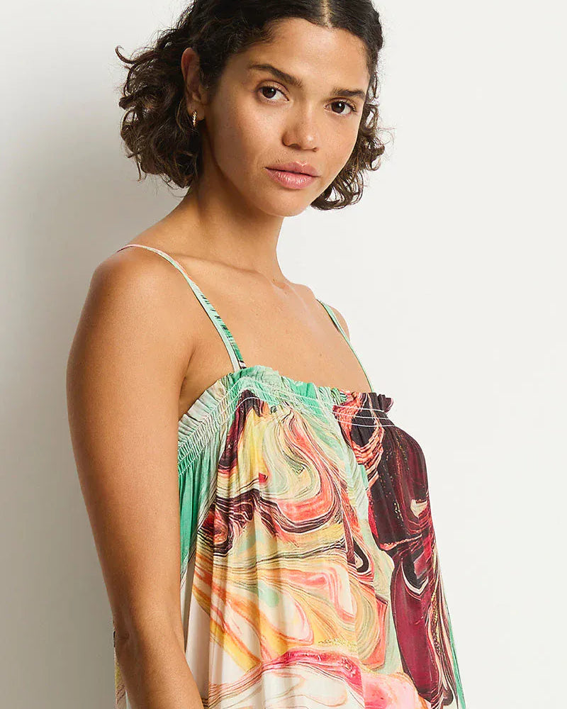 Sea Level Sea Level Abyss Maxi Bandeau Dress Abyss Maxi Bandeau Dress | Sea Level Splash Swimwear Dresses