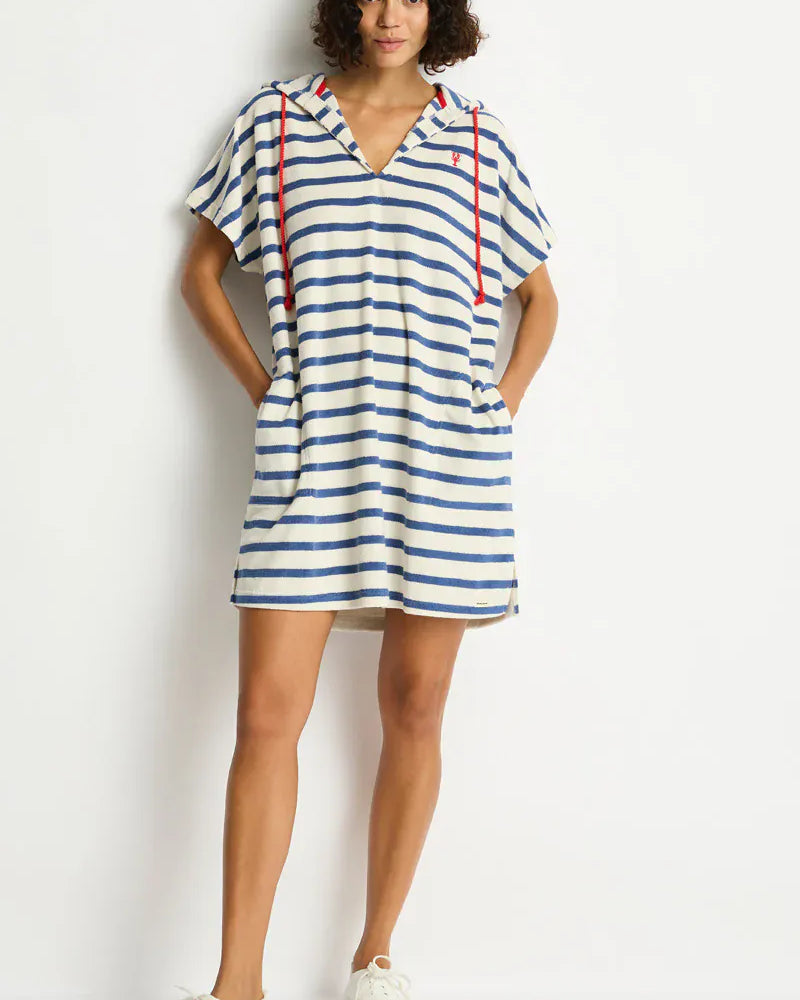 Sea Level Sea Level Ahoy Beach Poncho Sea Level Ahoy Beach Poncho Splash Swimwear Jackets & Jumpers