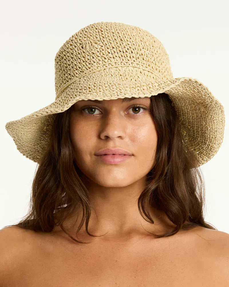 Sea Level Sea level Beach Accessories Cali Beach Hat - Natural SL8154AC Sea level Beach Accessories Cali Beach Hat - Natural Splash Swimwear Hats One Size 9347760661159