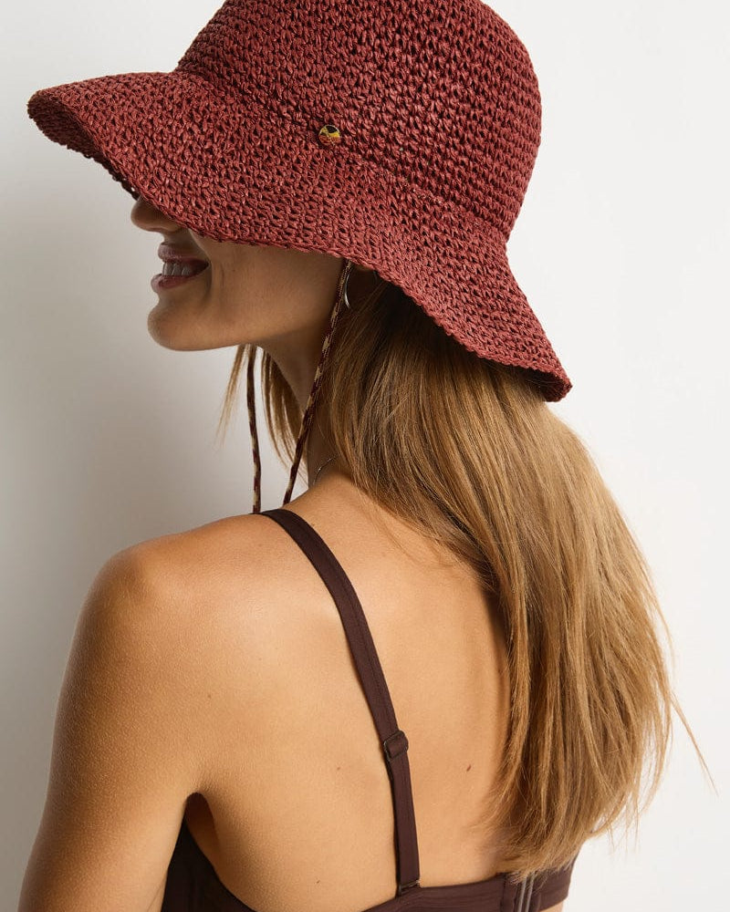 Sea Level Sea Level Beach Accessories Drift Beach Hat - Terracotta SL8183AC-OS Sea Level Beach Accessories Drift Beach Hat - Terracotta Splash Swimwear Hats O/S 9362733003798