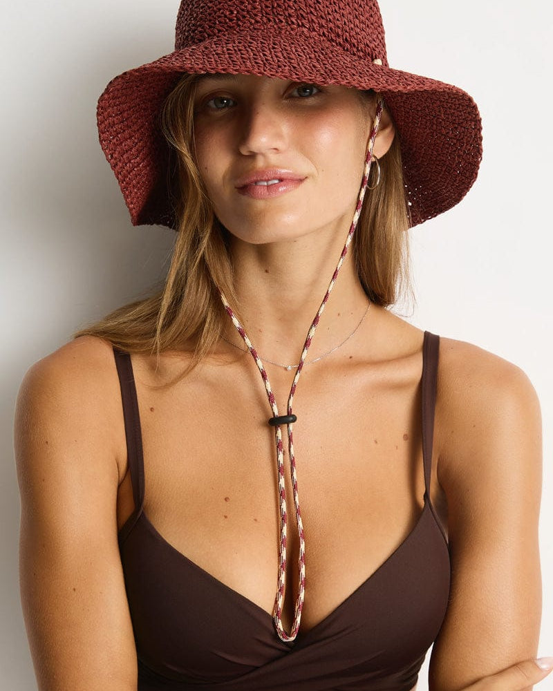 Sea Level Sea Level Beach Accessories Drift Beach Hat - Terracotta SL8183AC-OS Sea Level Beach Accessories Drift Beach Hat - Terracotta Splash Swimwear Hats O/S 9362733003798