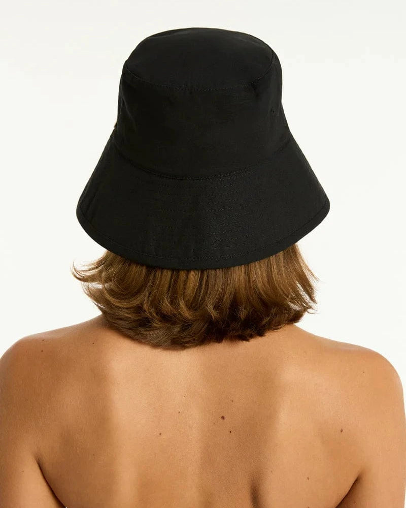 Sea Level Sea Level Canvas Bucket Hat - Black SL8157AC Sea Level Canvas Bucket Hat - Black Splash Swimwear Hats O/S