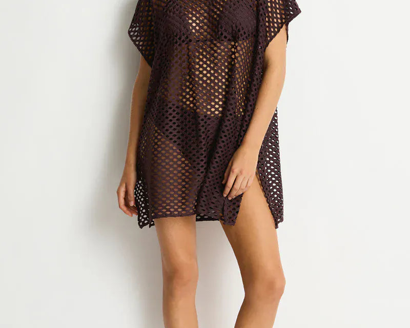 Sea Level Sea Level Castaway Kaftan SL9023CY Sea Level Castaway Kaftan Splash Swimwear Cocoa 9347760752970