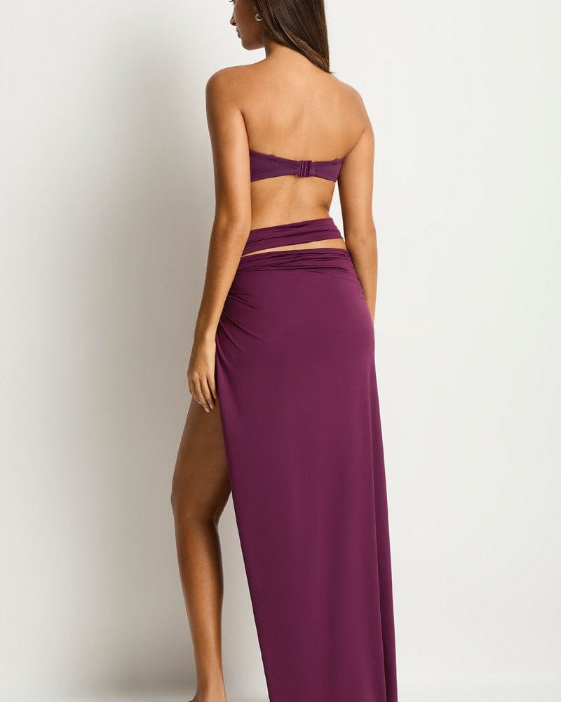 Sea Level Sea Level Eco Essentials Claret Essentials Edit Multi Wear Skirt Sea Level Eco Essentials Claret Essentials Edit Multi Wear Skirt Splash Swimwear Skirt