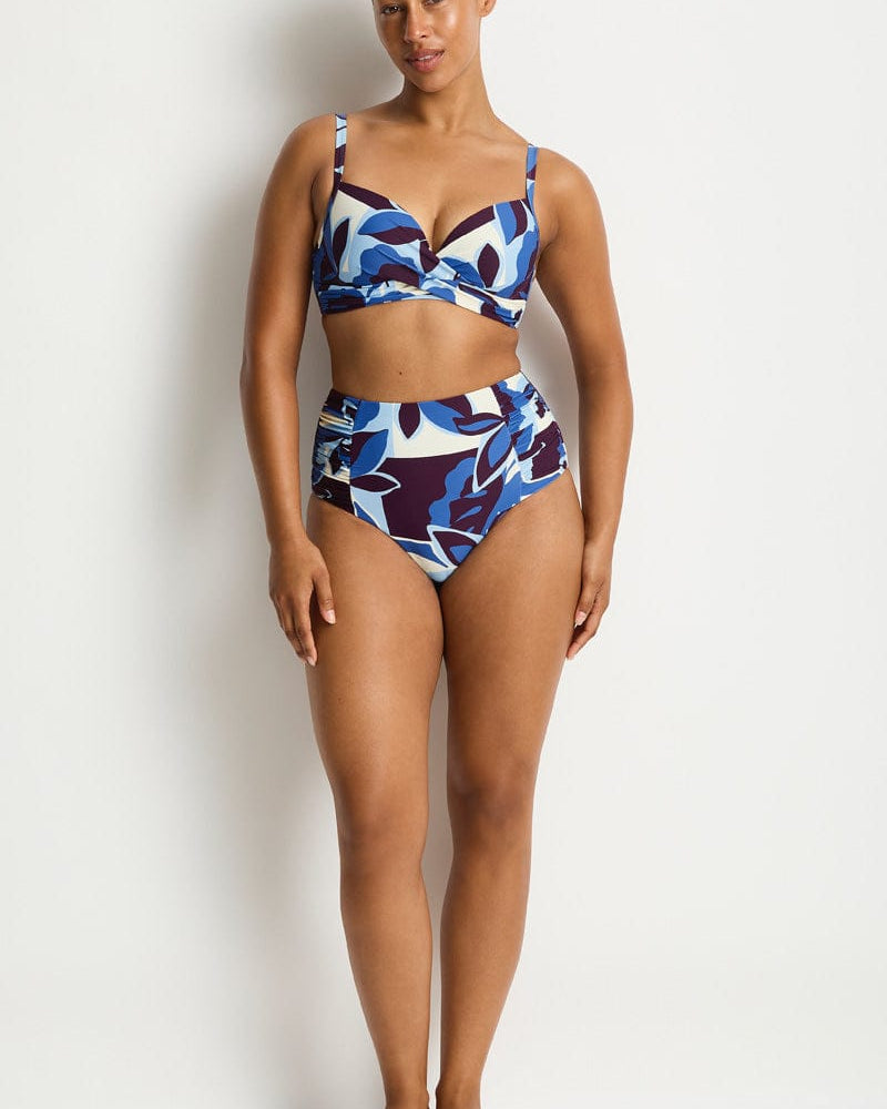 Sea Level Sea Level Rumba High Waist Gathered Side Pant Sea Level Rumba High Waist Gathered Side Pant Splash Swimwear Bikini Bottoms