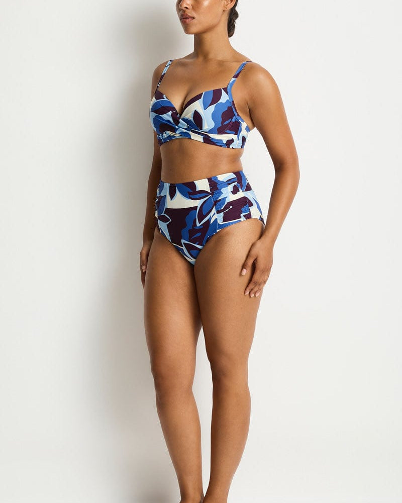 Sea Level Sea Level Rumba High Waist Gathered Side Pant Sea Level Rumba High Waist Gathered Side Pant Splash Swimwear Bikini Bottoms
