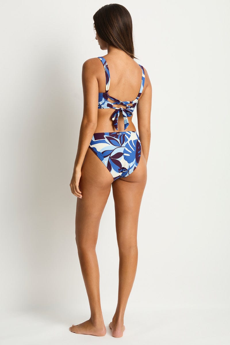 Sea Level Sea Level Rumba Longline Tie Back Top Sea Level Rumba Longline Tie Back Top Splash Swimwear Bikini Tops