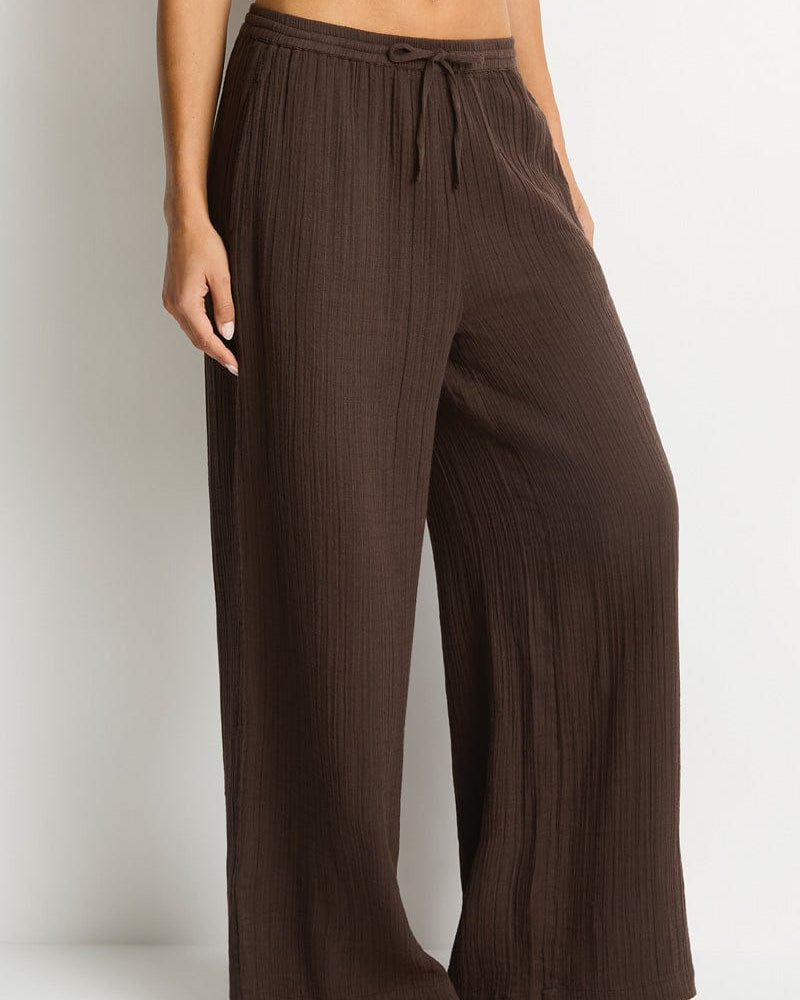 Sea Level Sea Level Sunset Beach Pant - Espresso Sea Level Sunset Beach Pant - Espresso Splash Swimwear Pants