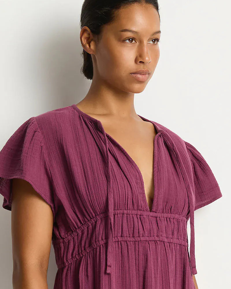 Sea Level Sea Level Sunset Maxi Day Dress - Merlot Sea Level Sunset Maxi Day Dress - Merlot Splash Swimwear Dress