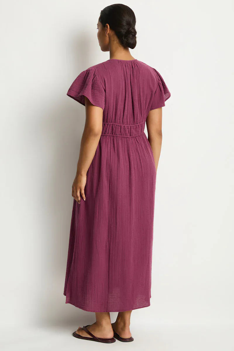 Sea Level Sea Level Sunset Maxi Day Dress - Merlot Sea Level Sunset Maxi Day Dress - Merlot Splash Swimwear Dress