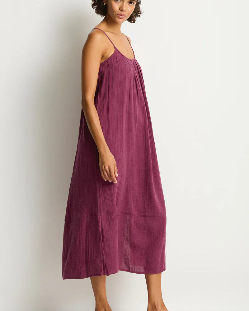 Sea Level Sea Level Sunset Tie Back Sundress - Merlot Sea Level Sunset Tie Back Sundress - Merlot Splash Swimwear Dress