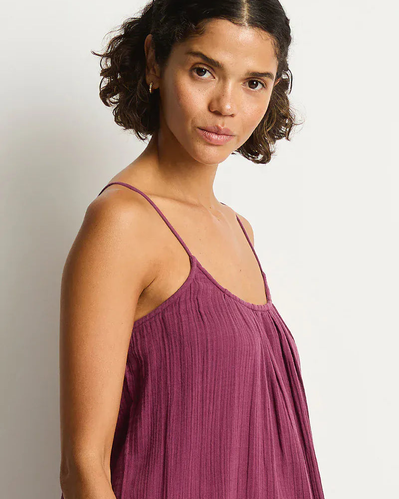 Sea Level Sea Level Sunset Tie Back Sundress - Merlot Sea Level Sunset Tie Back Sundress - Merlot Splash Swimwear Dress