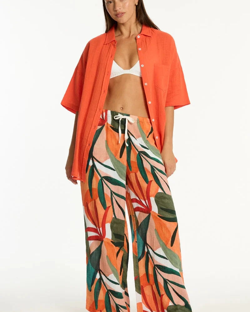 Sea Level Sea Level Tropaluxe Surf Pant - Khaki Sea Level Tropaluxe Surf Pant - Khaki Splash Swimwear Womens Pants