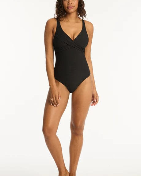 Sea Level One Pieces Spinnaker Cross Front Multifit One Piece