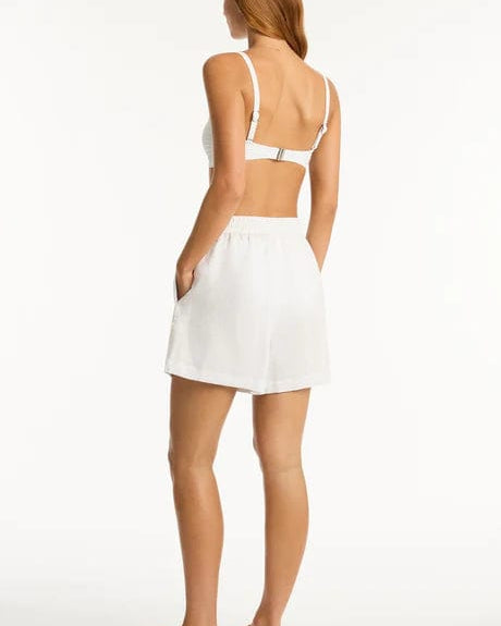 Sea Level Clothing Tidal Linen Boardwalk Short