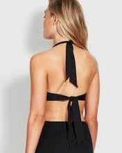 Seafolly Collective Twist Soft Cup Halter Splash Swimwear Bikini Tops