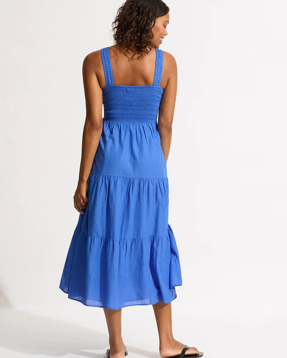 Seafolly Dresses Faithful Midi Dress - Azure