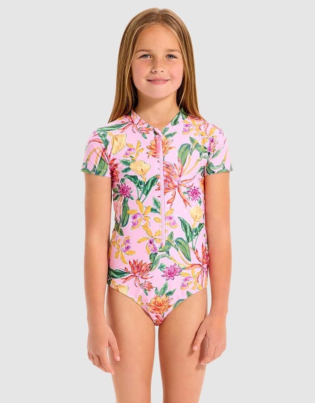 Seafolly Girls Girls Hot House Pink Paddle Suit Seafolly Girls Hot House Pink Paddle Suit Splash Swimwear