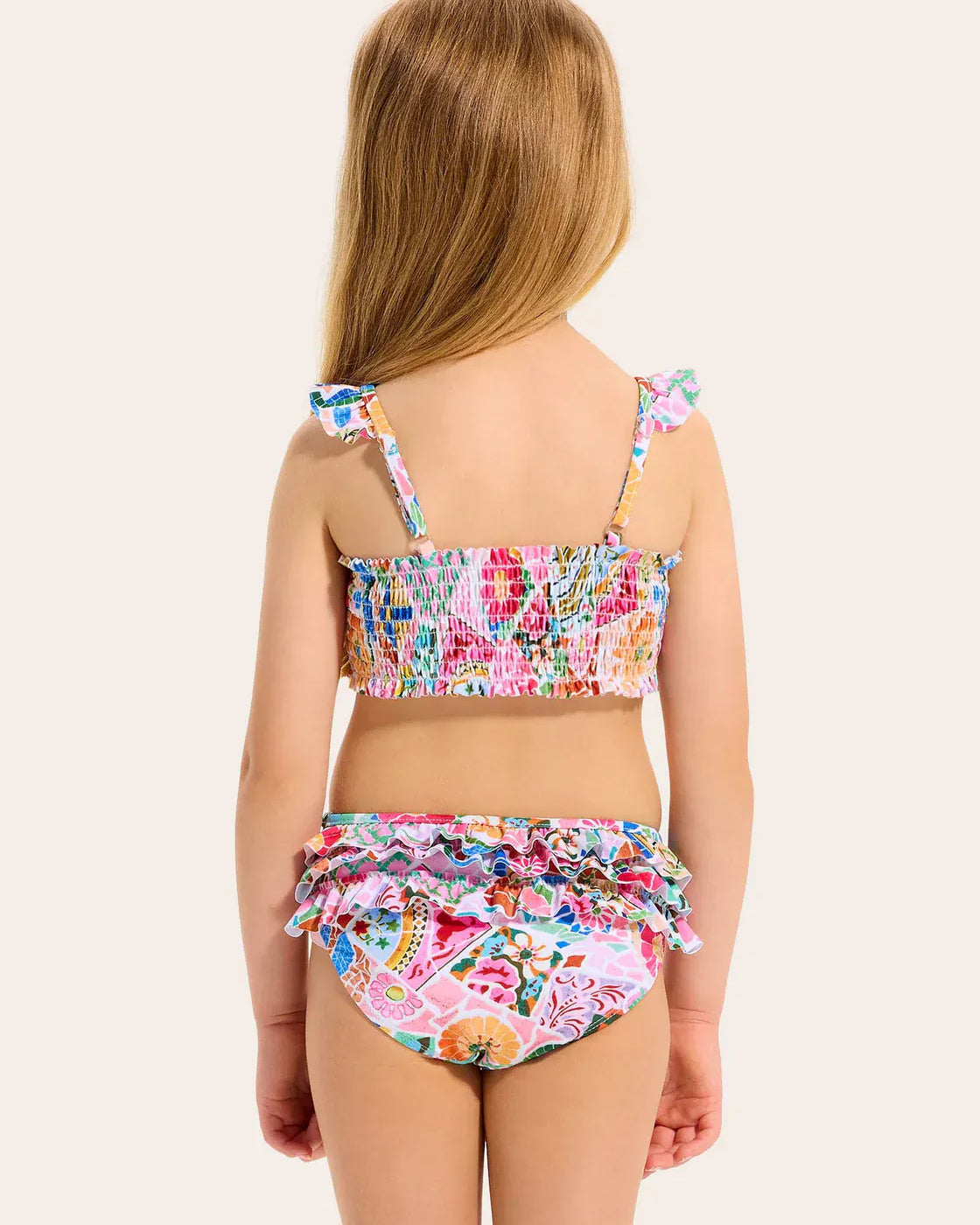 Seafolly Girls Seafolly Girls Beach Boheme Shirred Bikini Set Seafolly Girls Gingham Bikini Splash Swimwear Kids Swimwear