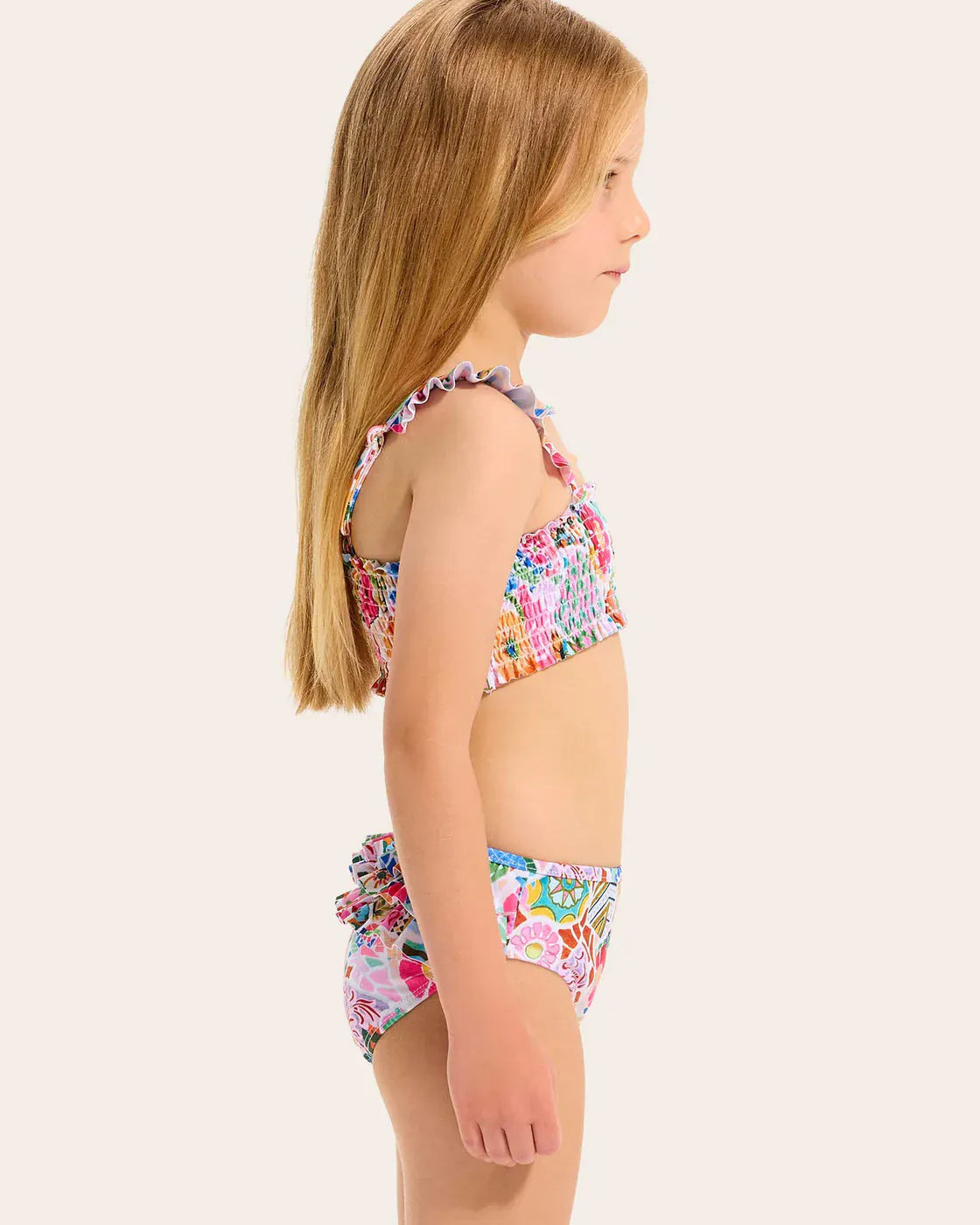Seafolly Girls Seafolly Girls Beach Boheme Shirred Bikini Set Seafolly Girls Gingham Bikini Splash Swimwear Kids Swimwear