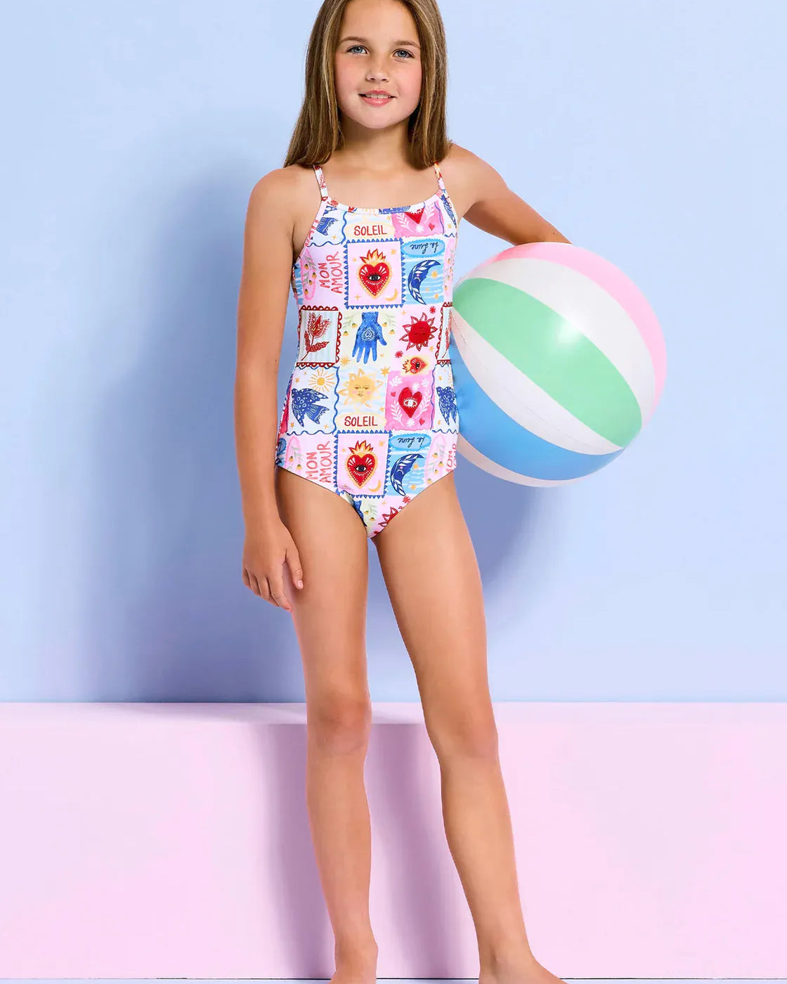 Seafolly Girls Seafolly Girls Palermo Tie One Piece Swimsuit Seafolly Girls Gingham Bikini Splash Swimwear Kids Swimwear