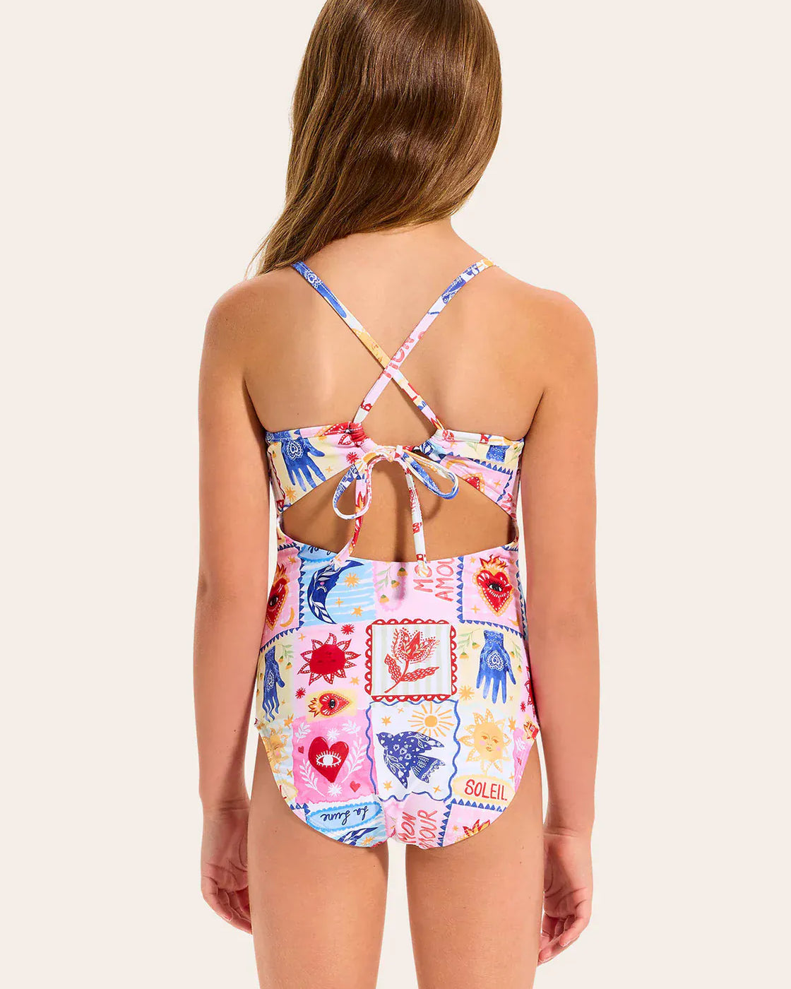 Seafolly Girls Seafolly Girls Palermo Tie One Piece Swimsuit Seafolly Girls Gingham Bikini Splash Swimwear Kids Swimwear