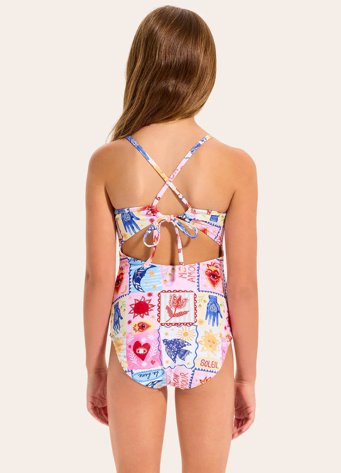 Seafolly Girls Seafolly Girls Palermo Tie One Piece Swimsuit Seafolly Girls Gingham Bikini Splash Swimwear Kids Swimwear