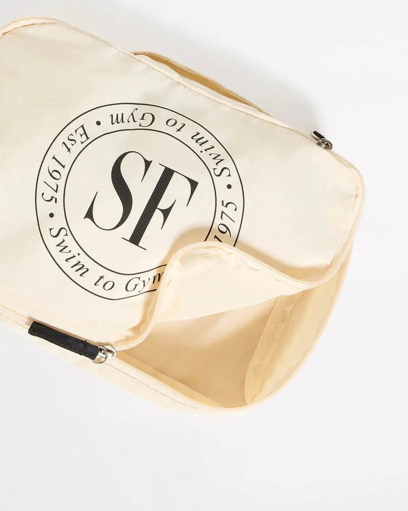 Seafolly Seafolly 1975 Foldable Packing Cubes- Ecru 72149-BG.Ecru Seafolly 1975 Foldable Packing Cubes- Ecru Splash Swimwear O/S