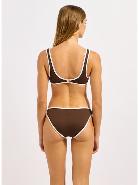 Seafolly Seafolly Beach Bound Hipster Pant - Dark Chocolate Seafolly Beach Bound Hipster Pant - Dark Chocolate Splash Swimwear