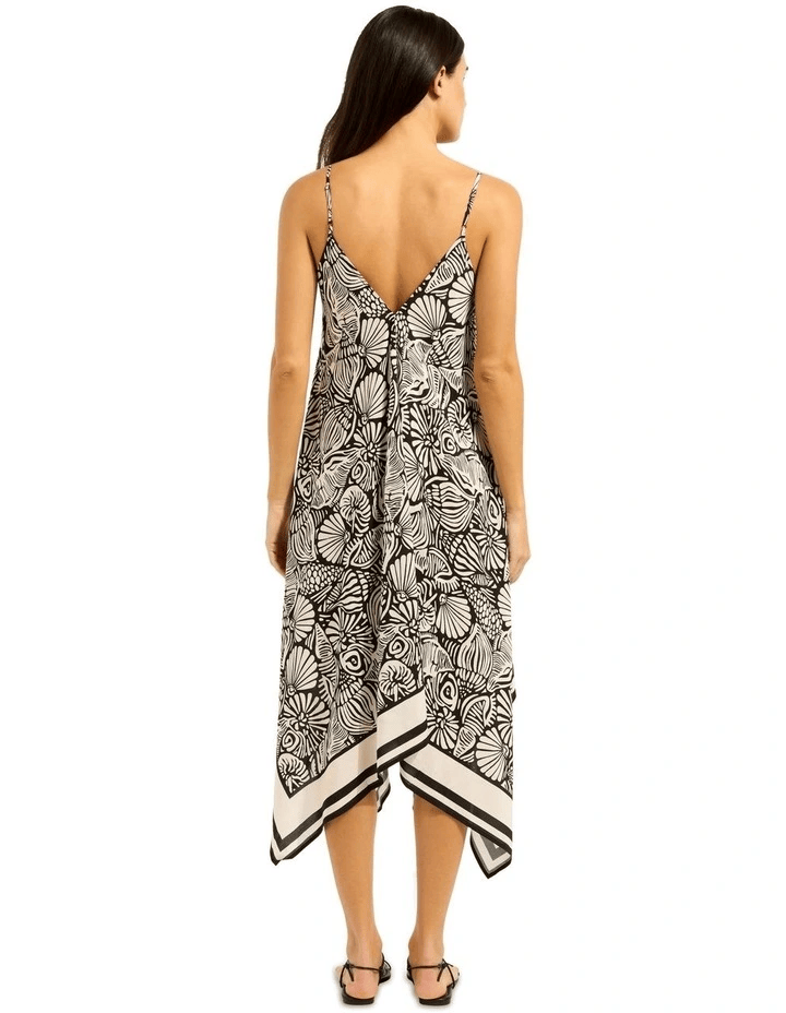 Seafolly Seafolly C Shells Scarf Dress - Black Seafolly C Shells Scarf Dress - Black Splash Swimwear